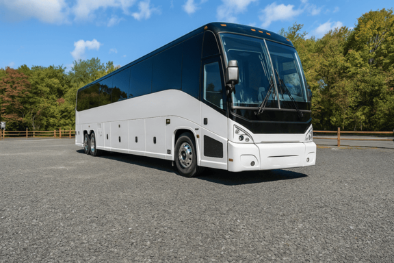 McAllen Coach Bus Service 56 Passenger Charter Bus