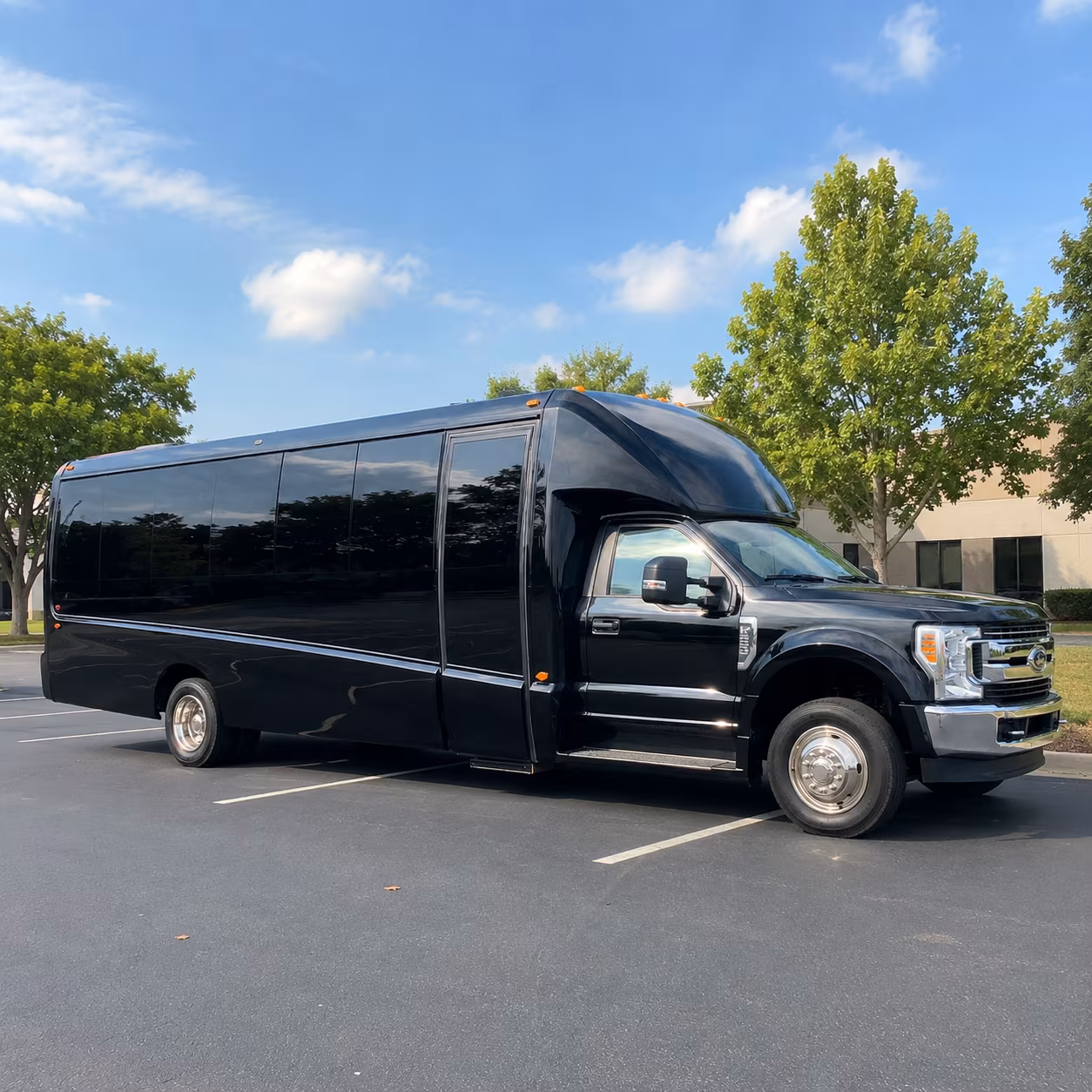 bridal party minibuses and sprinter vans for mcallen wedding day logistics