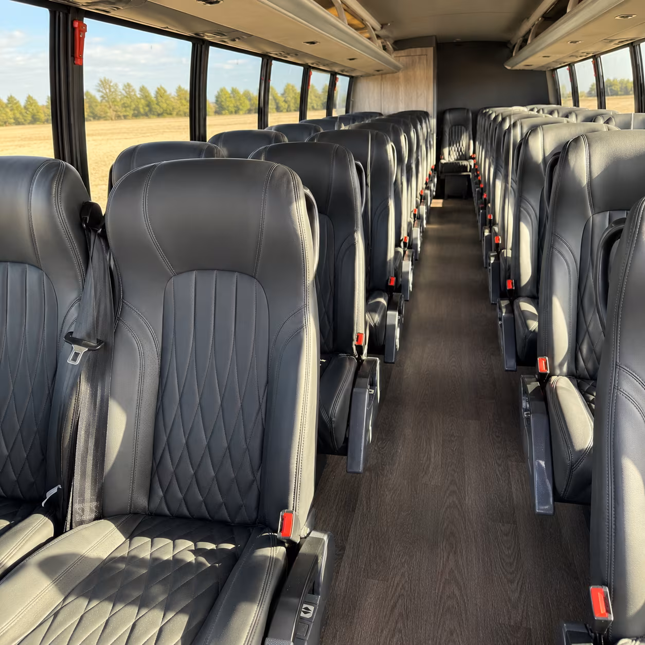 mcallen airport transportation onboard seating