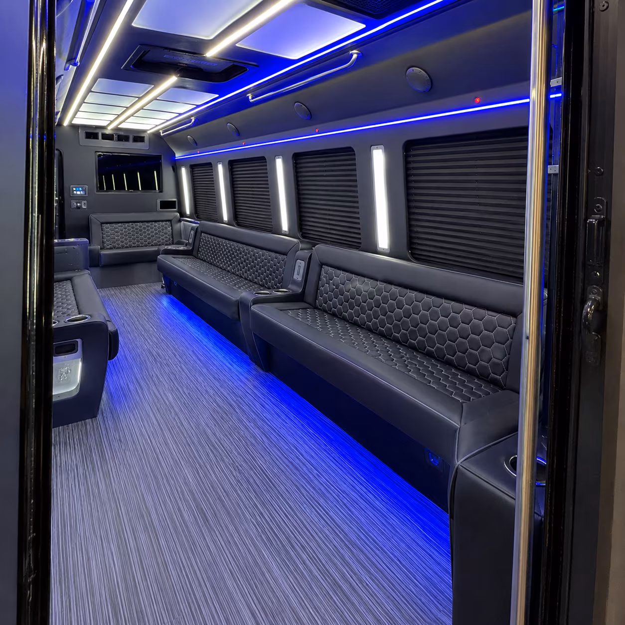 mcallen party bus rentals inside