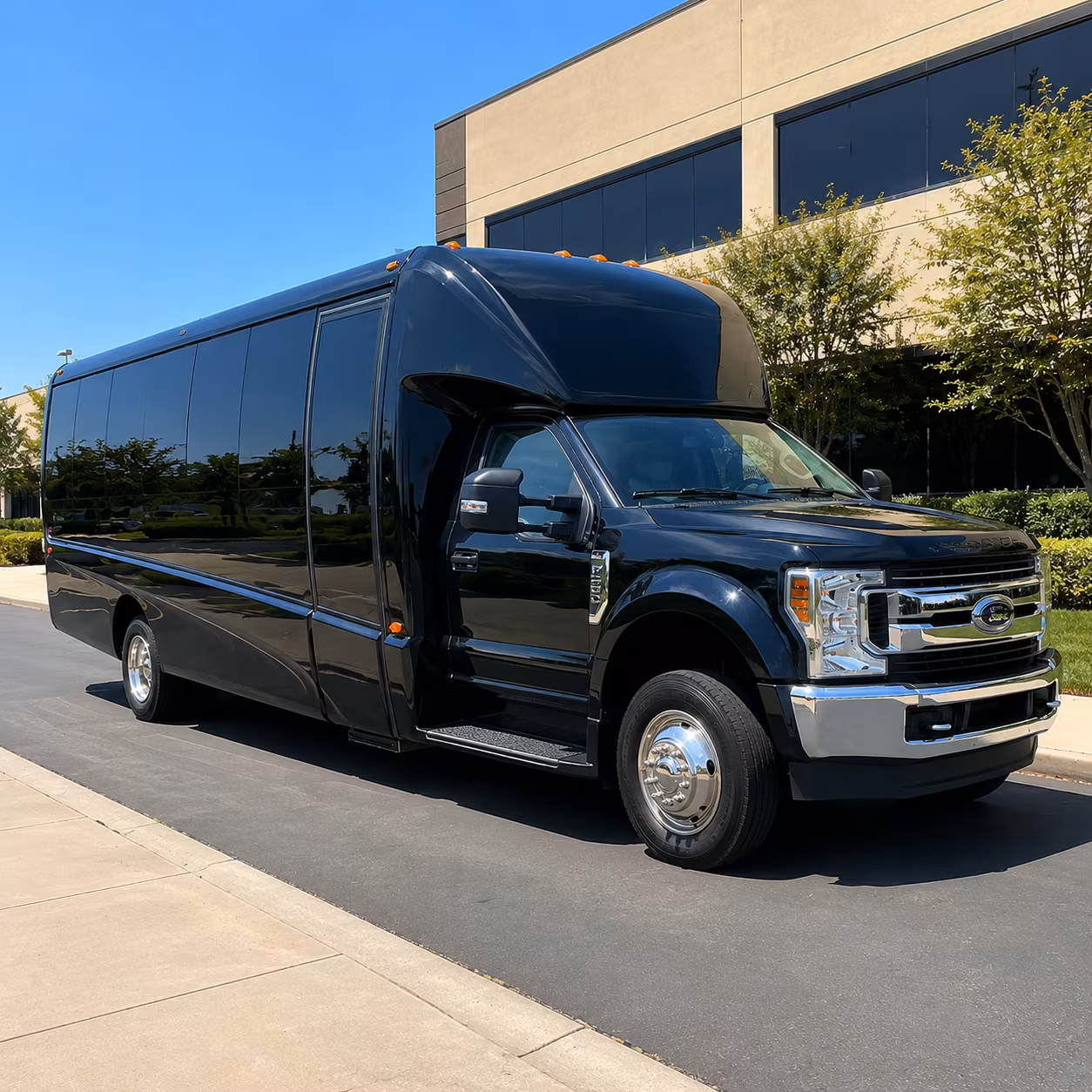 mcallen prom transportation onboard seating