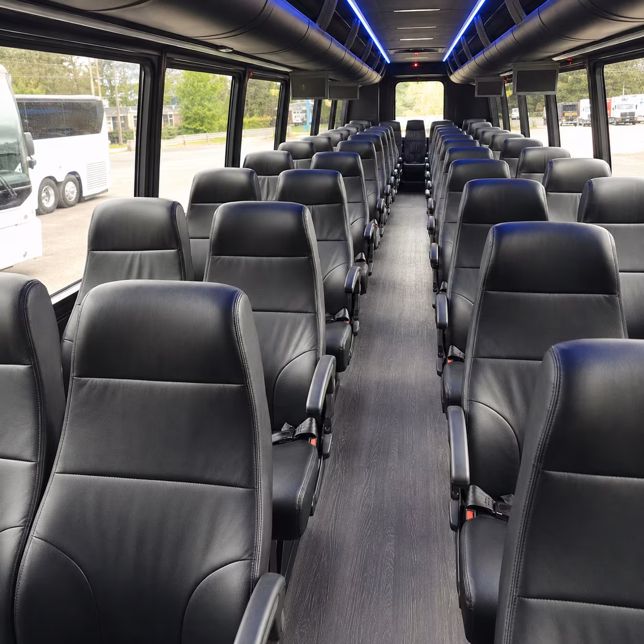 mcallen school event transportation onboard seating